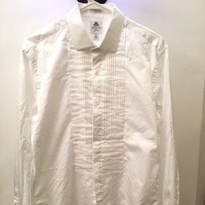Thomas Mason for J.Crew Ludlow Tuxedo Shirt Size M